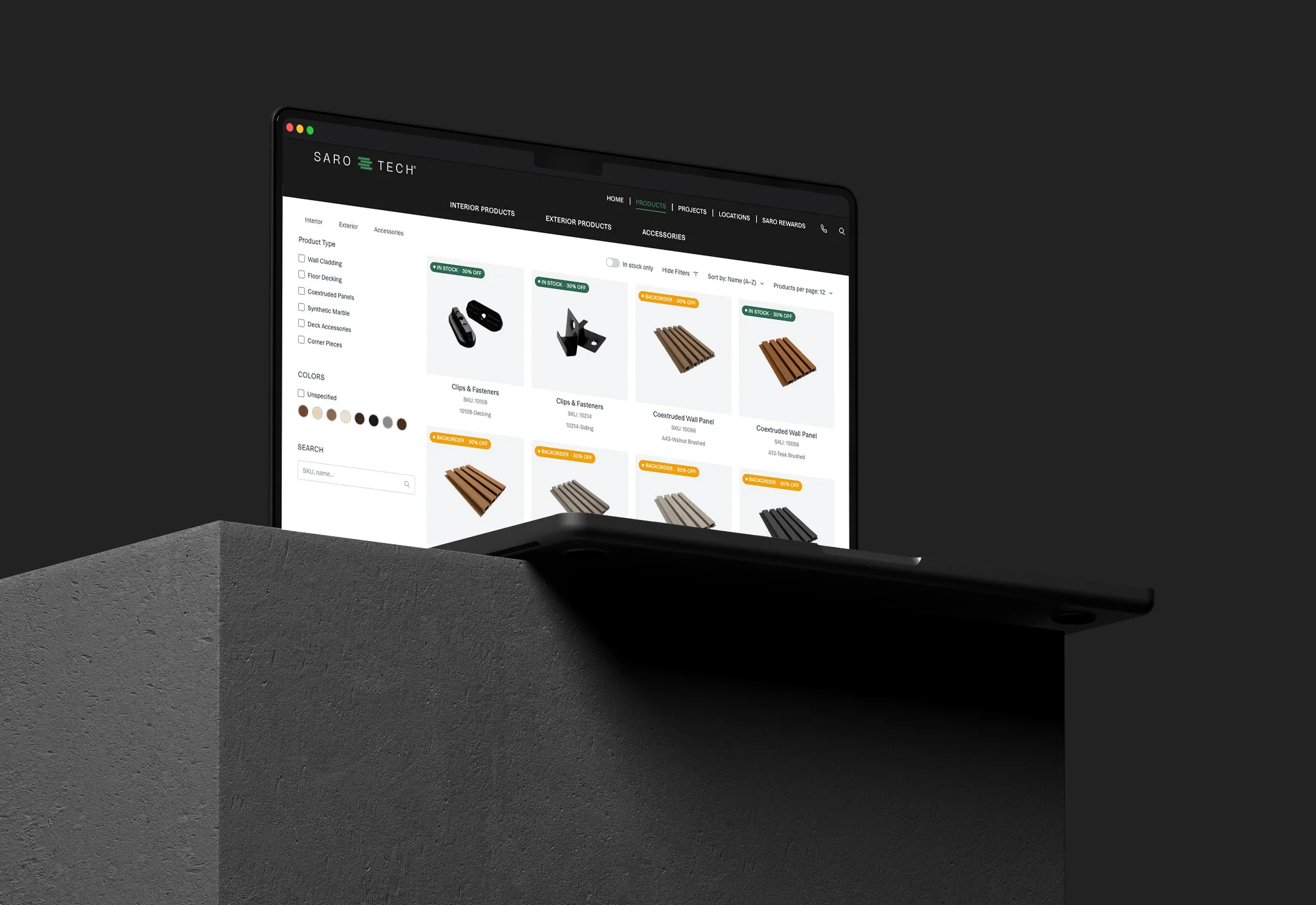 SARO TECH Finishes
