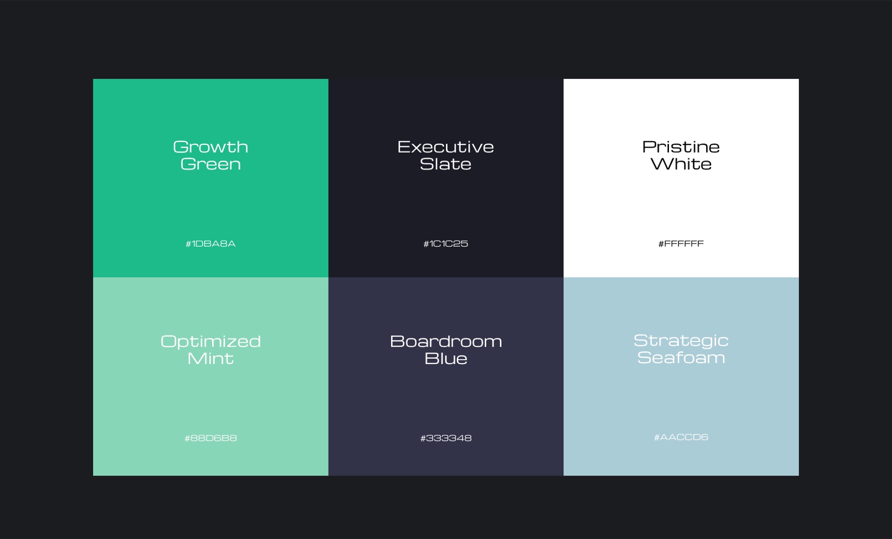 Discovery: brand palette exploration